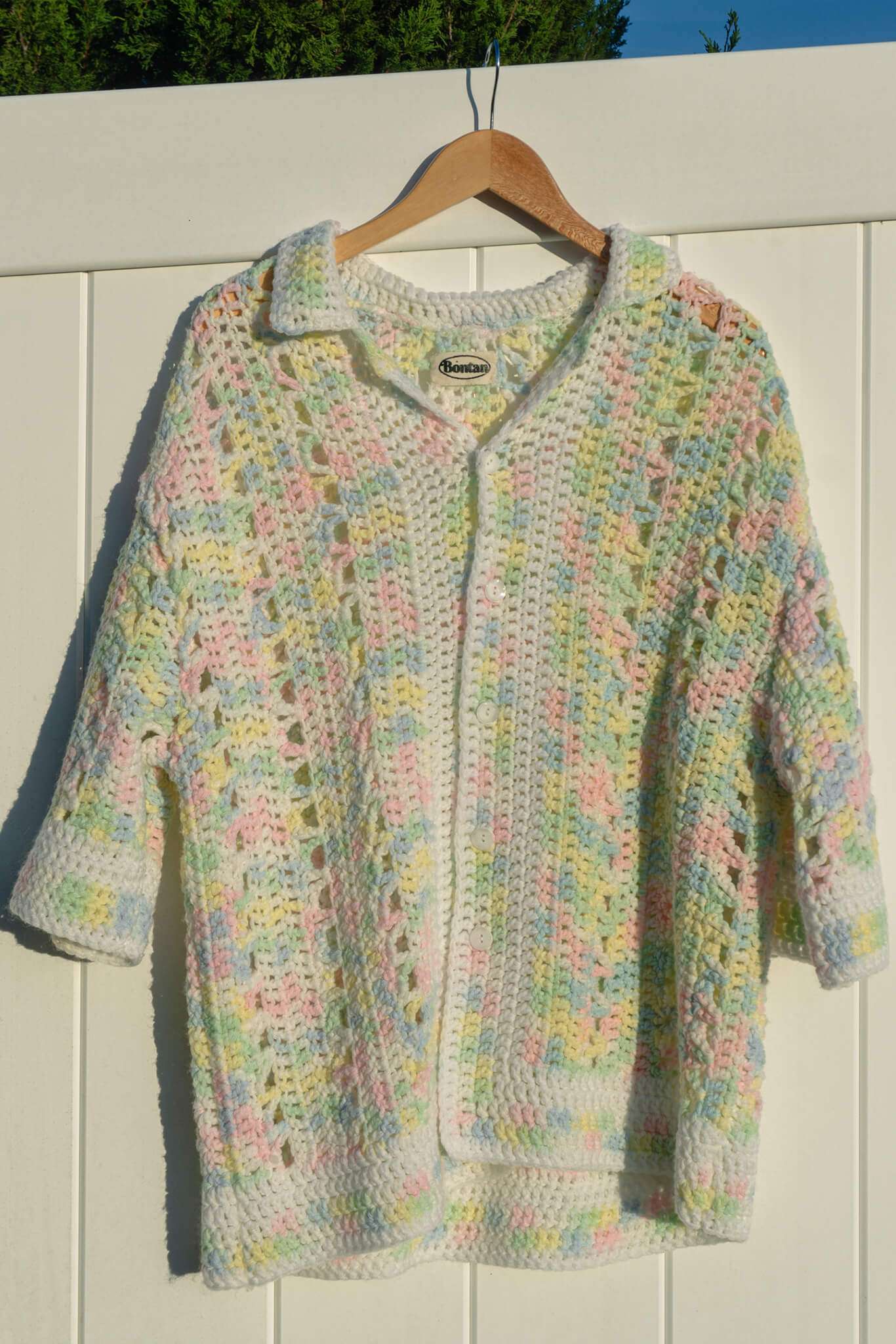 Easter Crochet Blanket Shirt (X-Large)