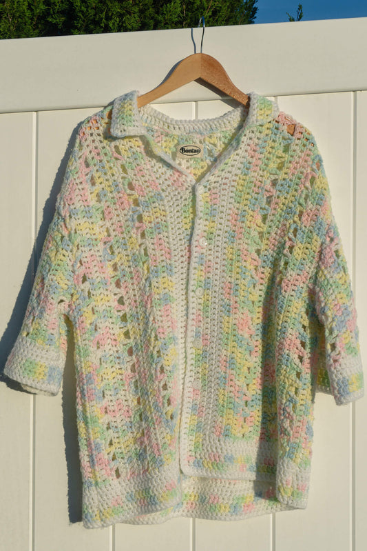 Easter Crochet Blanket Shirt (X-Large)